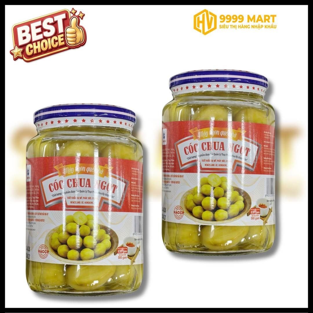  Cóc Chua Ngọt 830g 