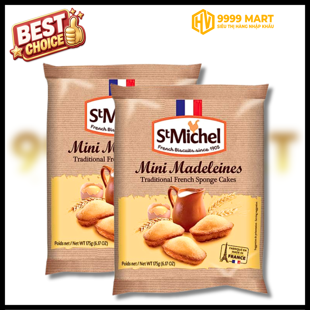  Bánh Bông Lan Bơ Trứng Stmichel 175g - Pháp 