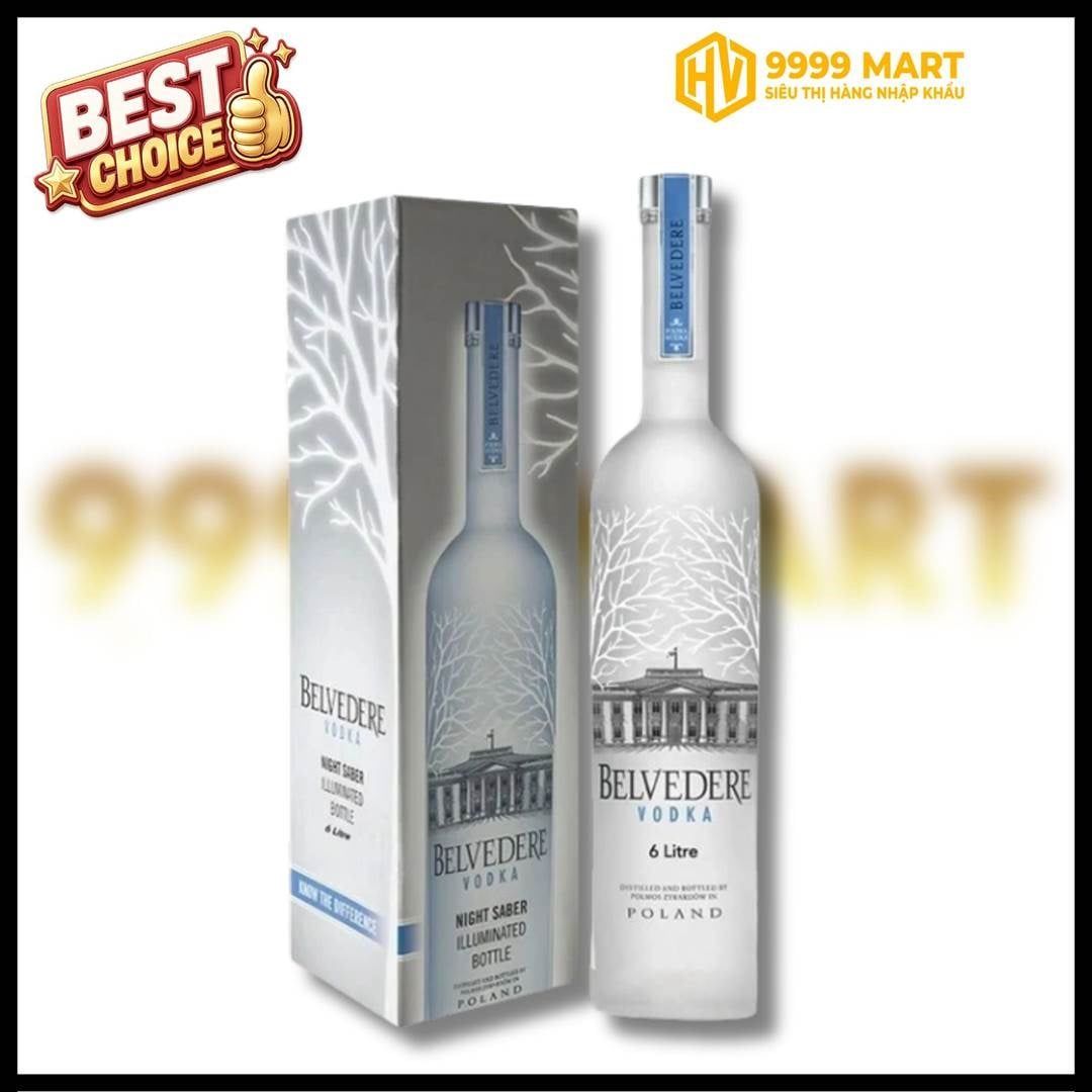  Vodka Belvedere 3l 