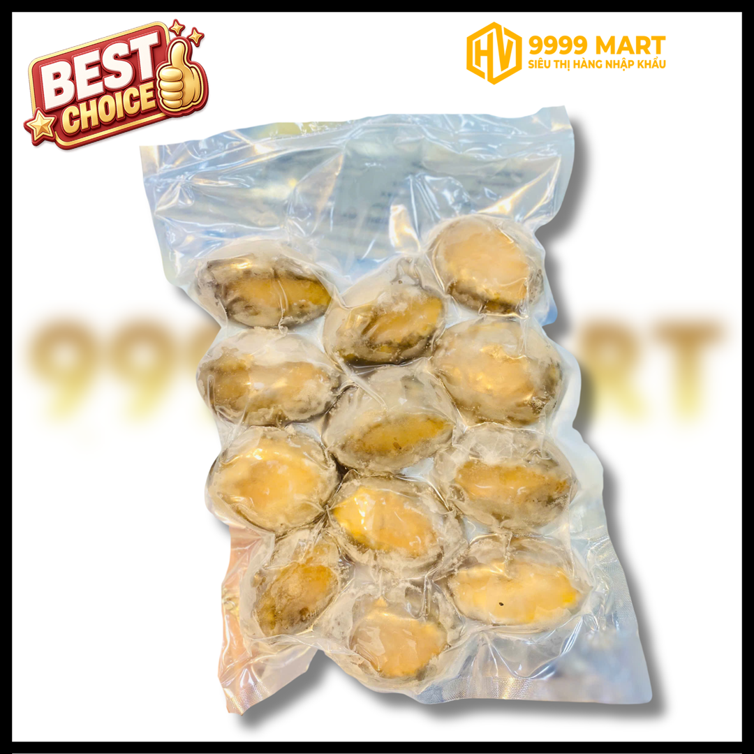  Bào Ngư Hàn Quốc Đông Lạnh S12 Con/Kg 