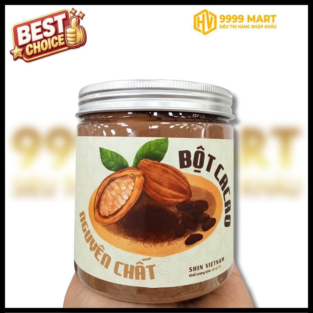 Bột Cacao Nguyên Chất 250g 