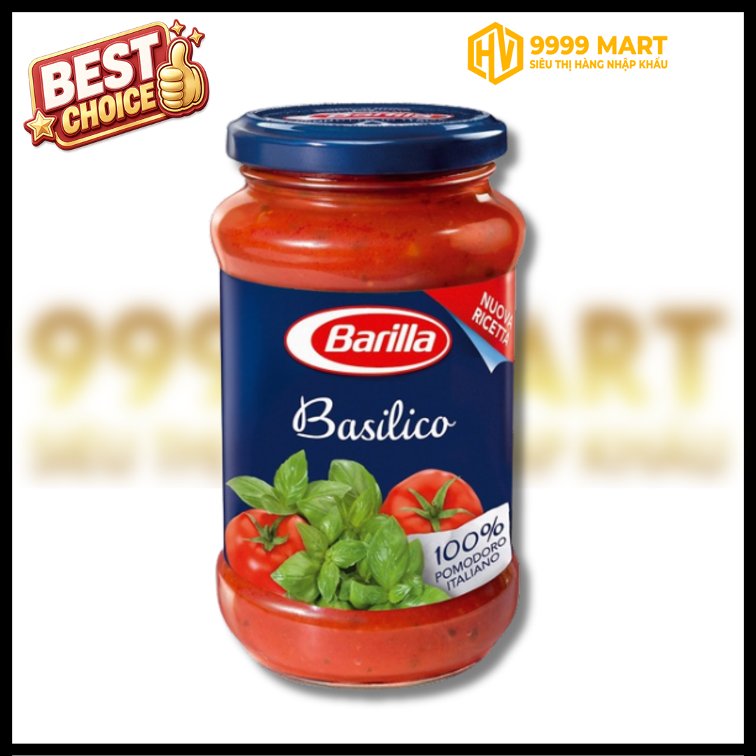  Sốt Cà Chua Barilla Basilico 400g (Ý) 
