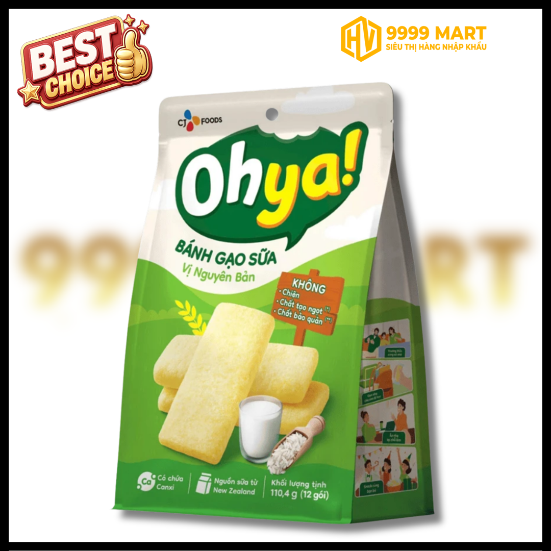  Bánh Gạo Sữa Vị Nguyên Bản 
