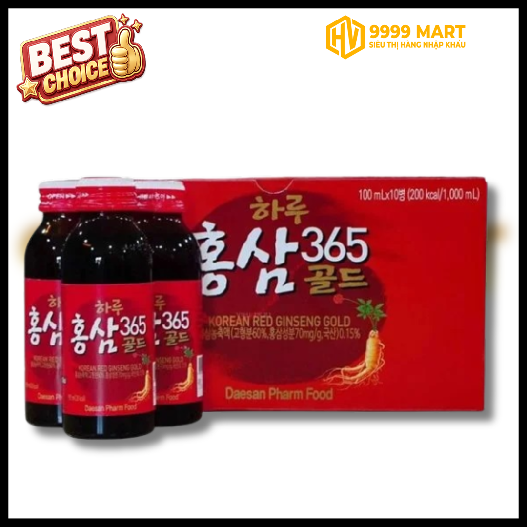  Nước Hồng Sâm Haru 365 Gold - Hàn Quốc 