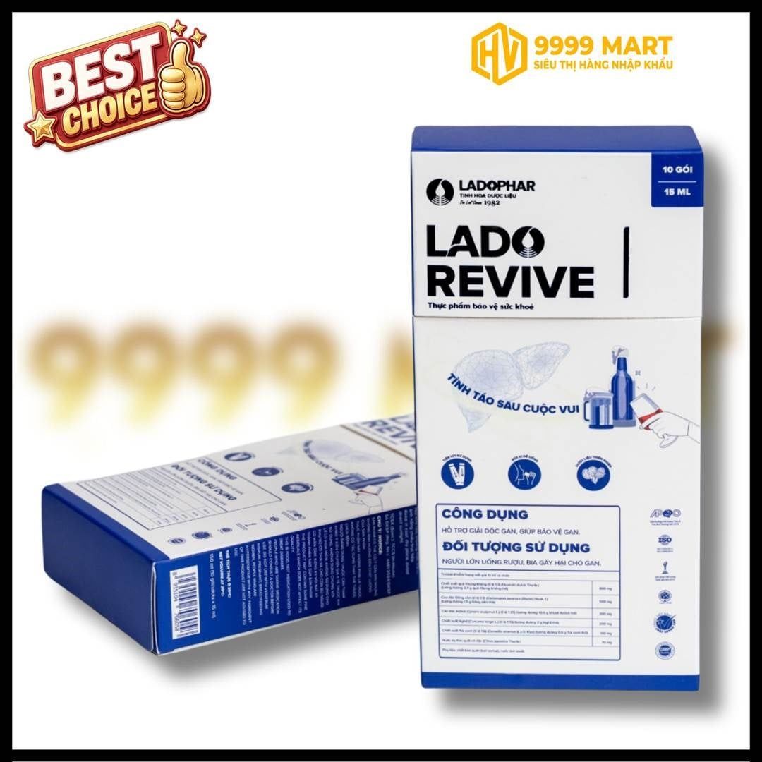  Lado Revive (Giải Rượu) - Gói /15Ml 