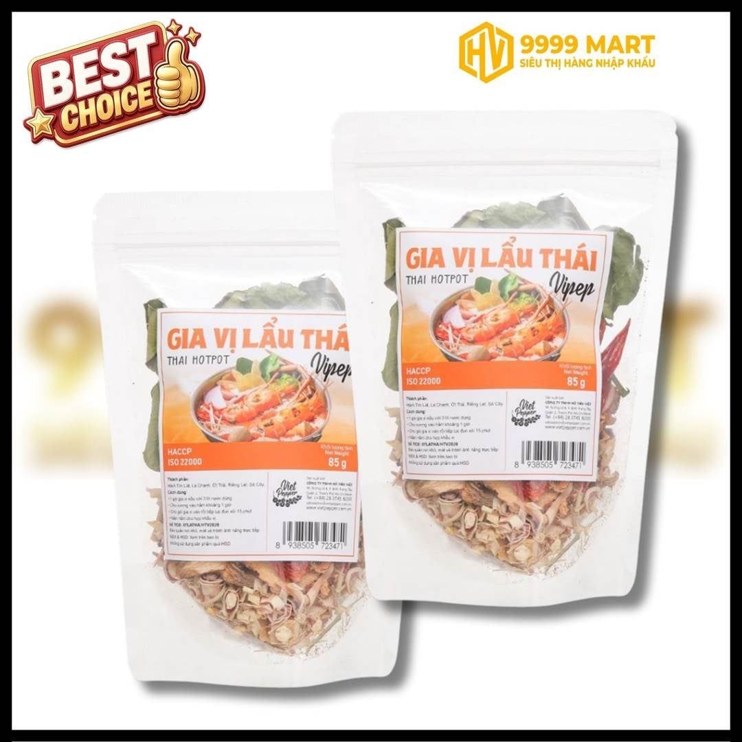  Gia Vị Lẩu Thái Vipep Gói 85g (0226) 