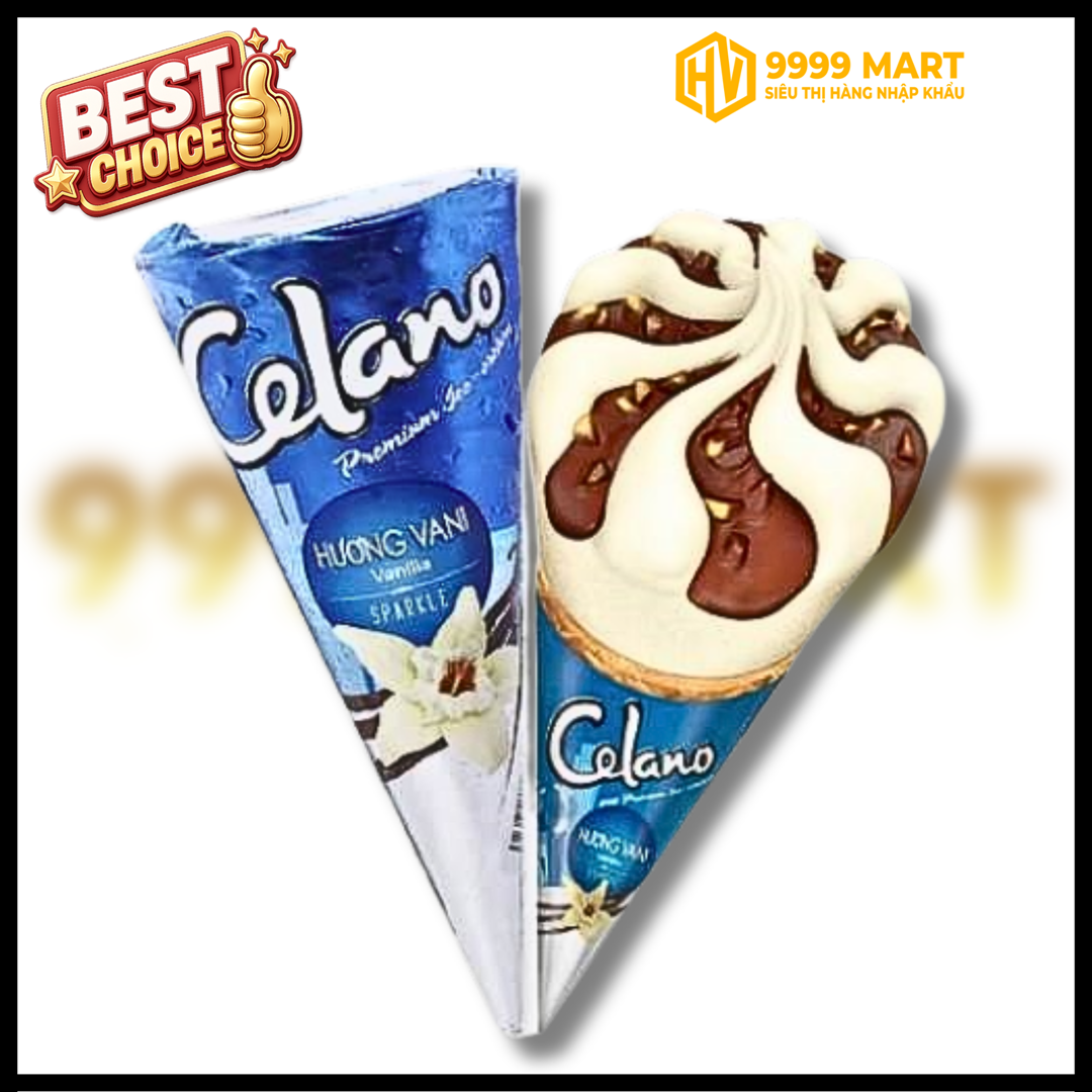  Kem Celano Ốc Quế Vani 66g 