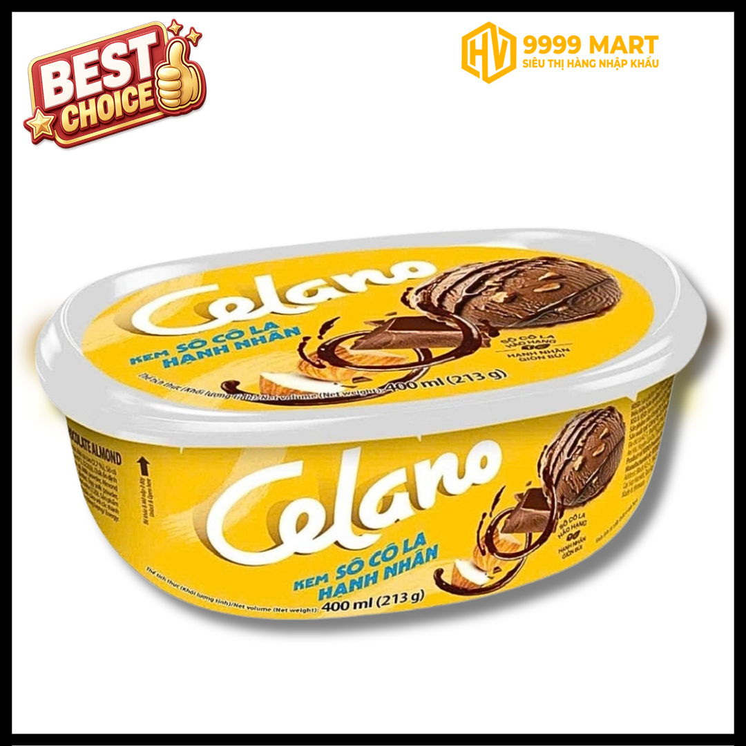  Kem Celano Socola Hạnh Nhân 400ml 