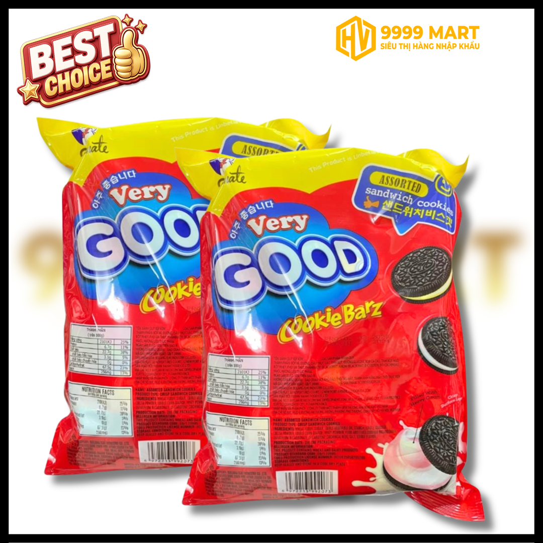  Bánh Quy Kẹp Dominate Vị Kem 370g 