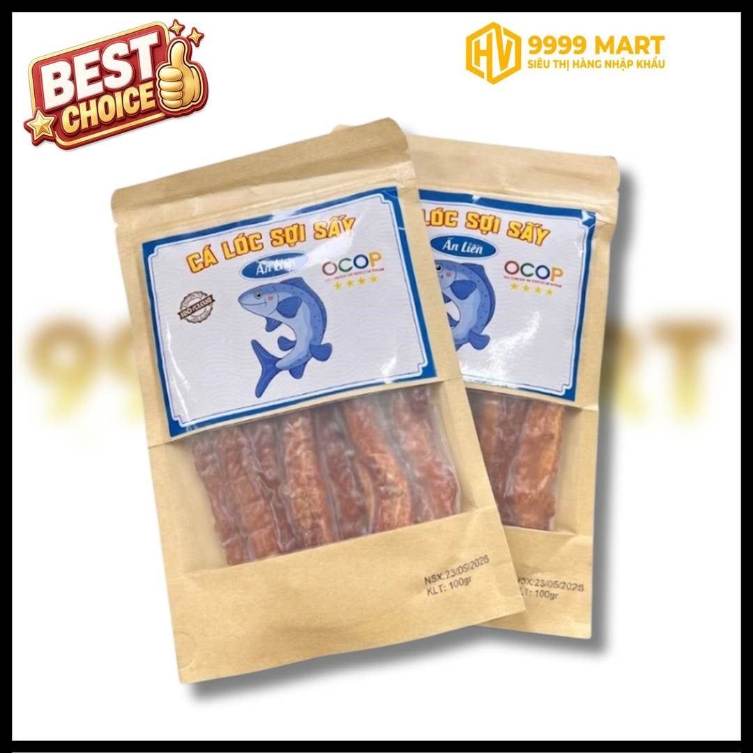  Cá Lóc Sợi Sấy 100gr 