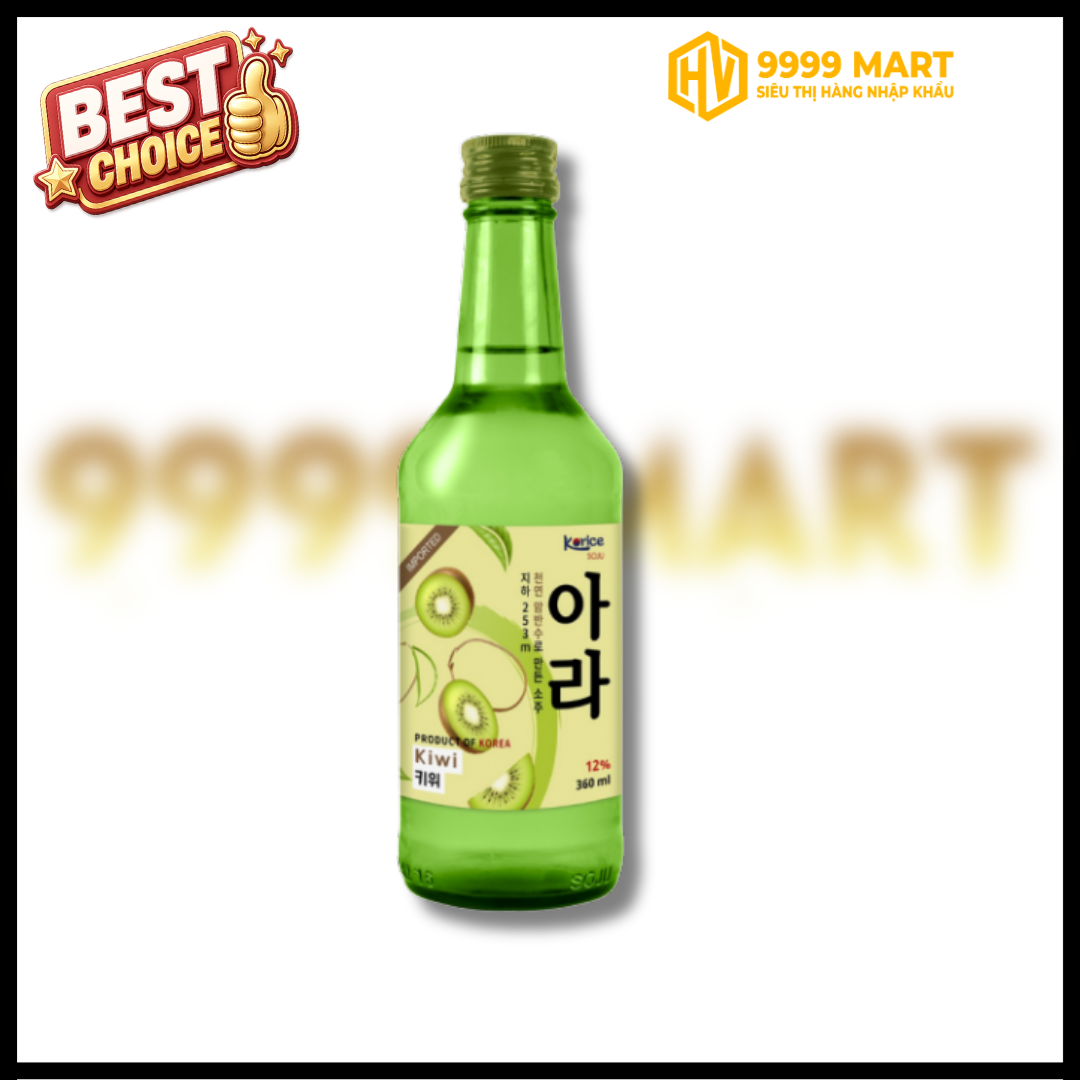  Rượu Soju Korice Kiwi 12% 