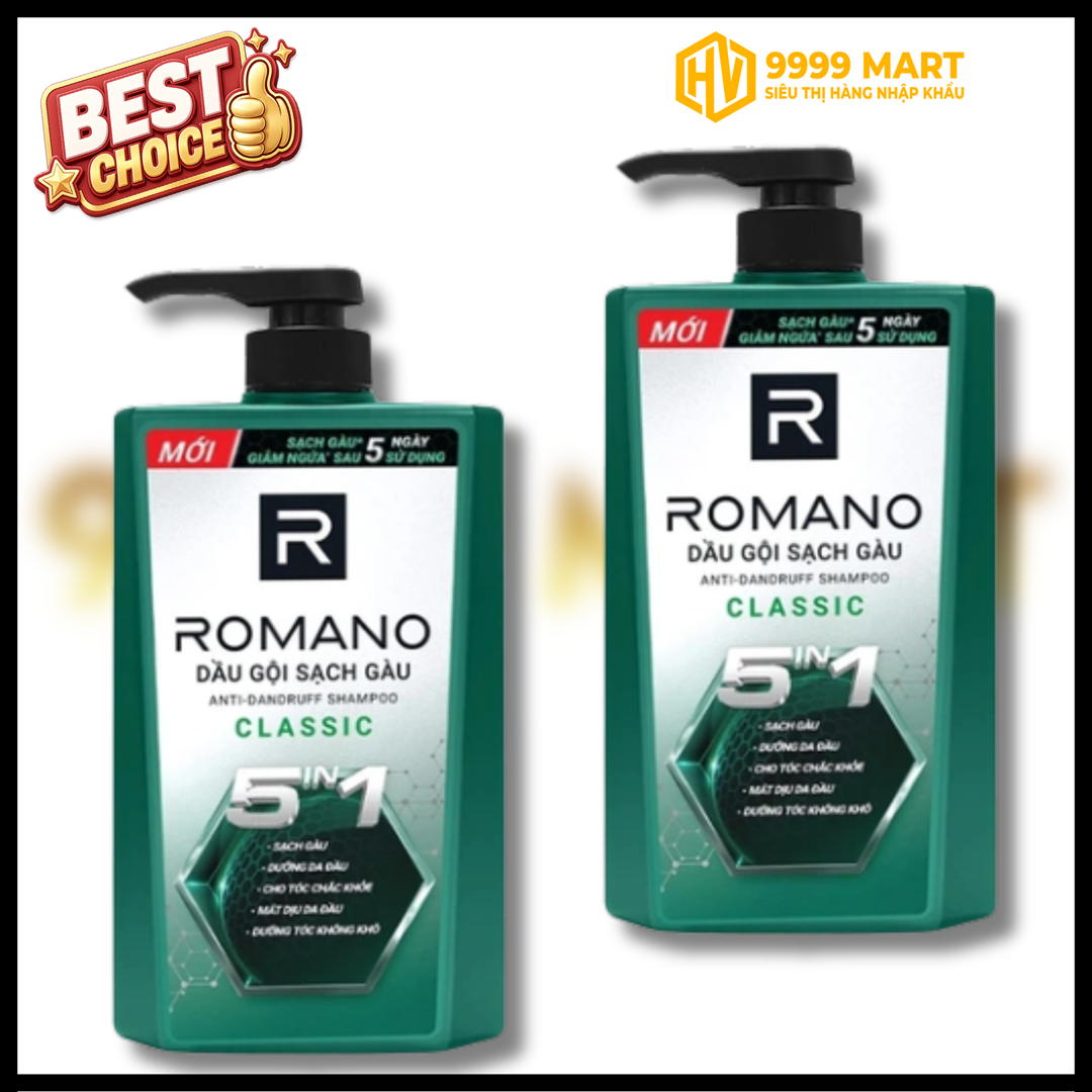  Ro Dầu Gội Sg Classic 610g 