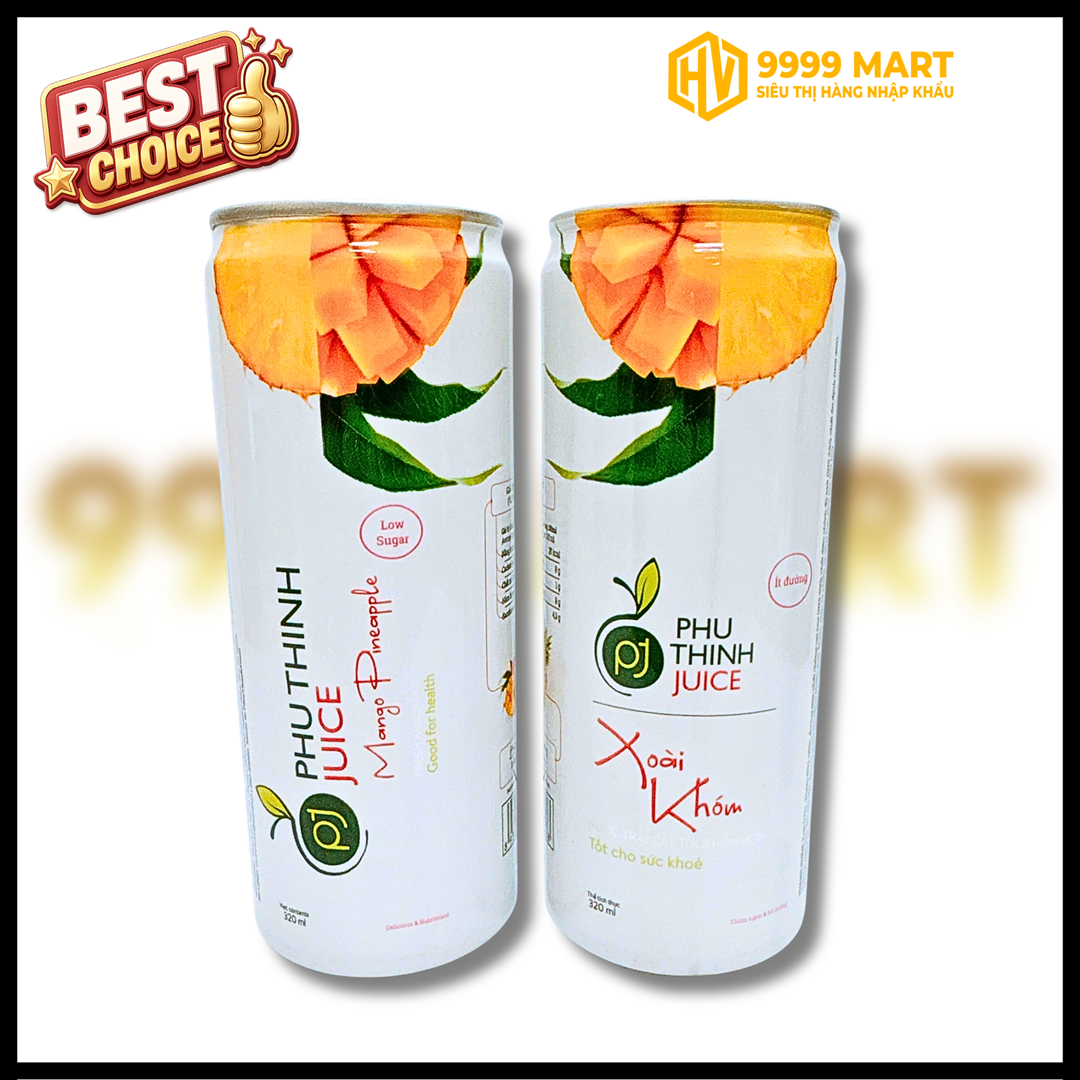  Nước Ép Xoài Khóm Phú Thịnh Juice 320ml 
