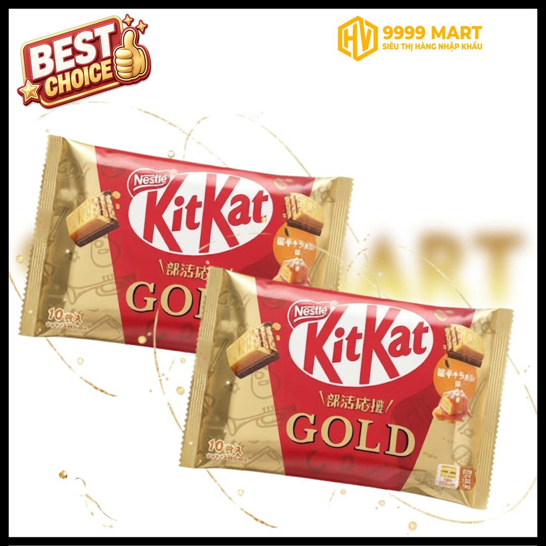  Bánh Kikat Caramel Gold - Nhật 