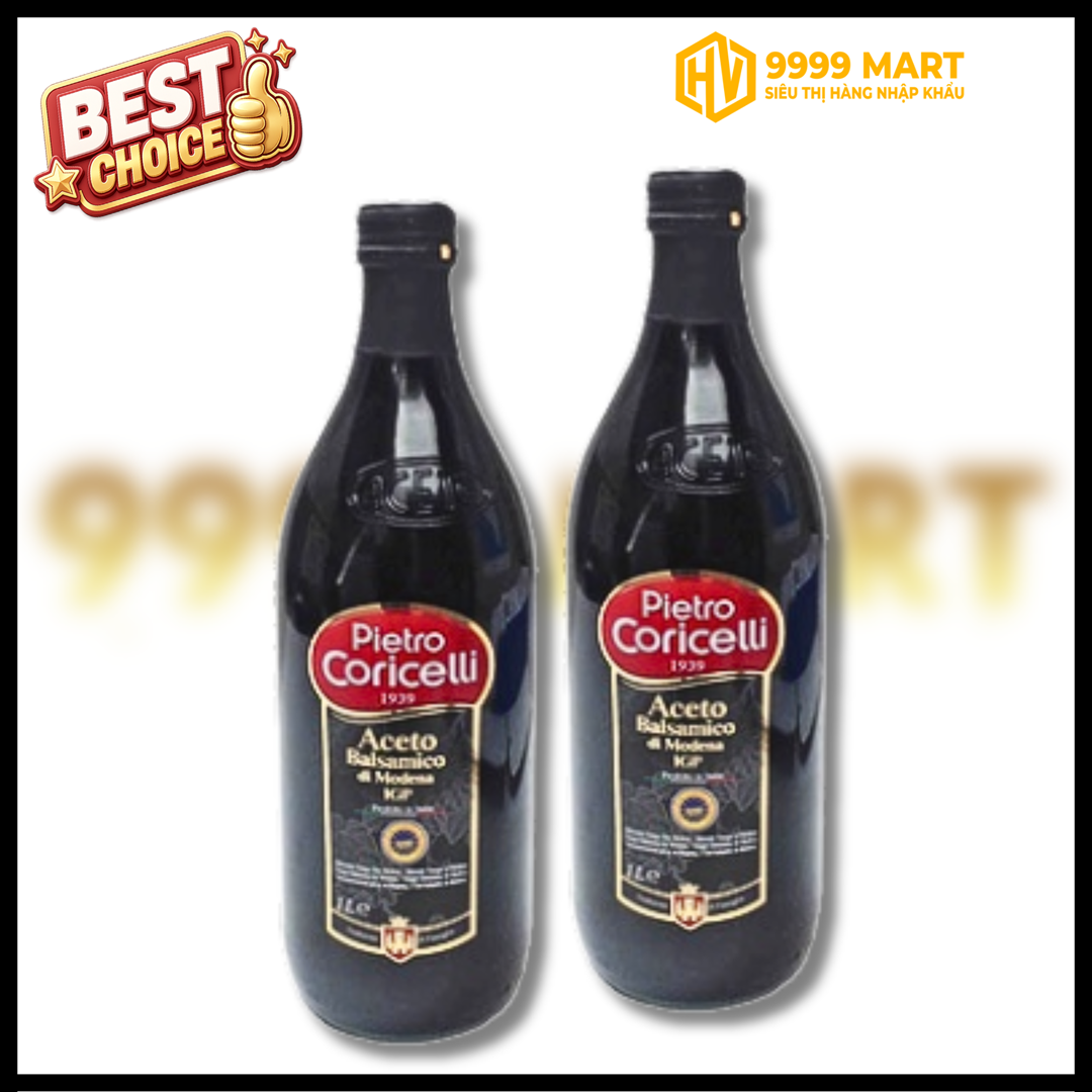  Giấm Nho Thơm Hiệu Pietro Coricelli 1l - Ý 