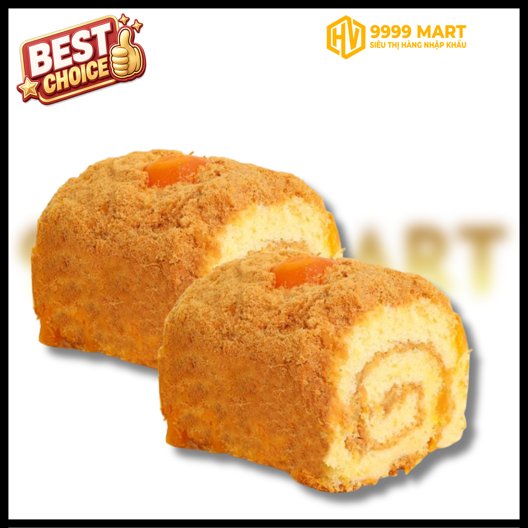  Bánh Bông Lan Chà Bông Cuộn 85g 