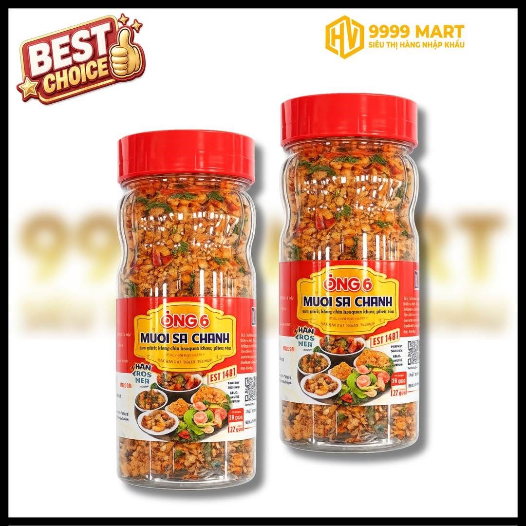  Muối Tây Ninh Ông 6 (90g) 