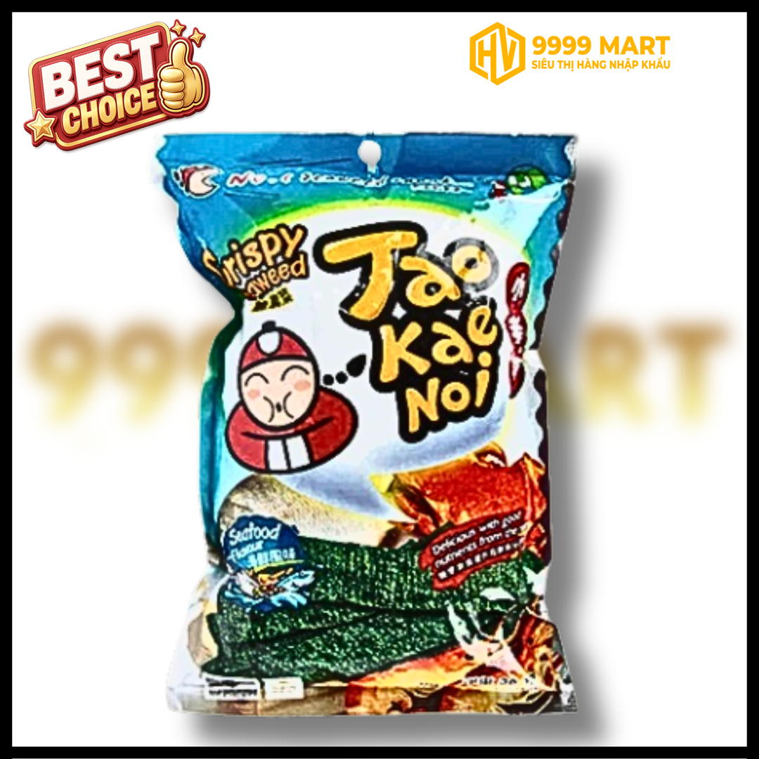  Snack Rong Biển Tao Kae Noi Vị Truyền Thống 15g 
