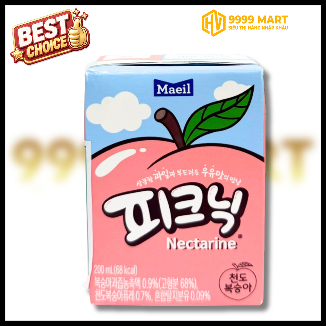  Nước Ép Picnic Vị Đào Maeil 200ml 