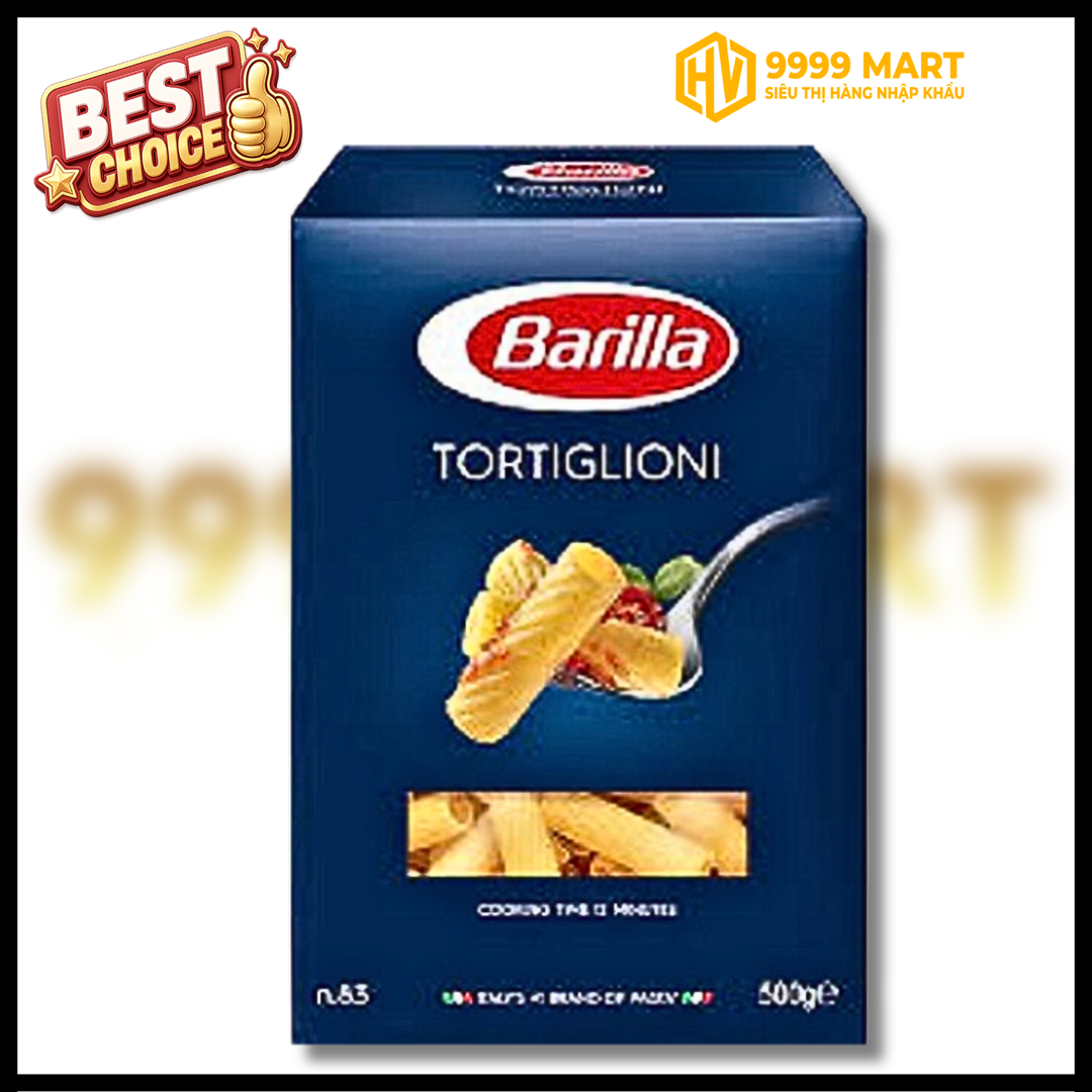  Nui ống Barilla Tortiglioni No. 283 (500g) - Ý 