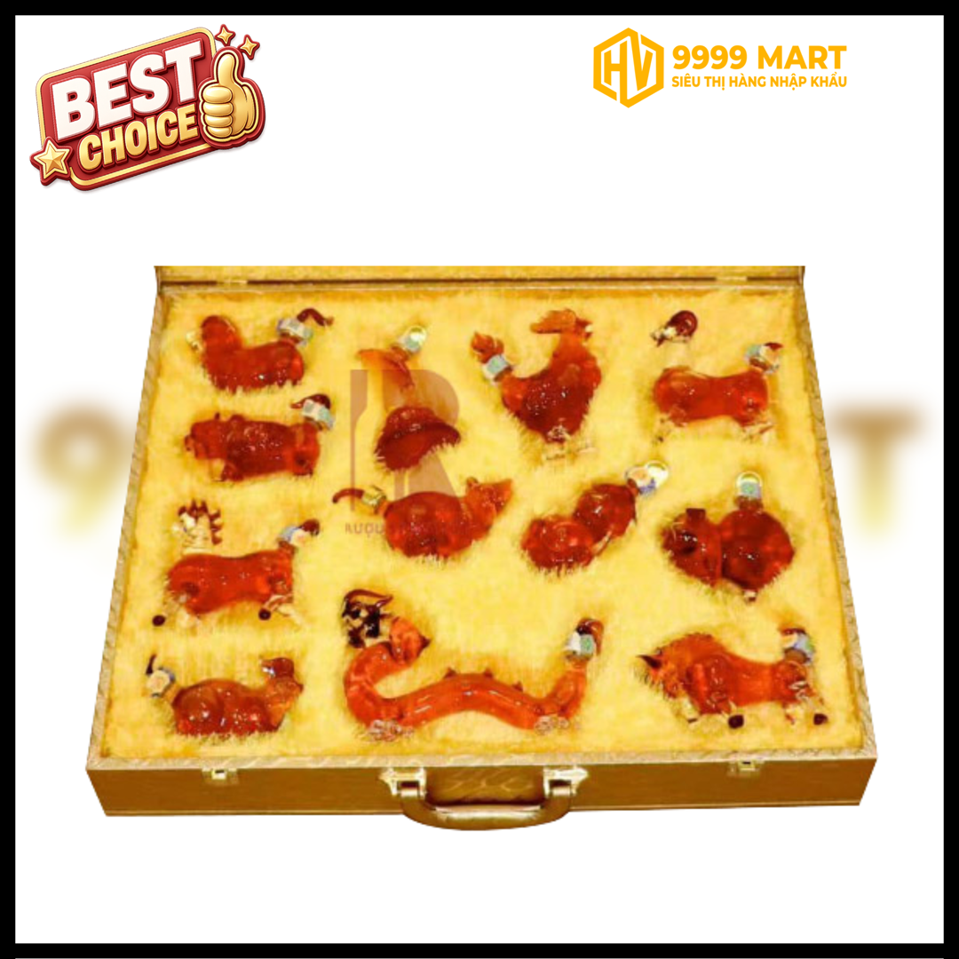  Bộ Rượu 12 Con Giáp Mini - Chính Hãng Nga 