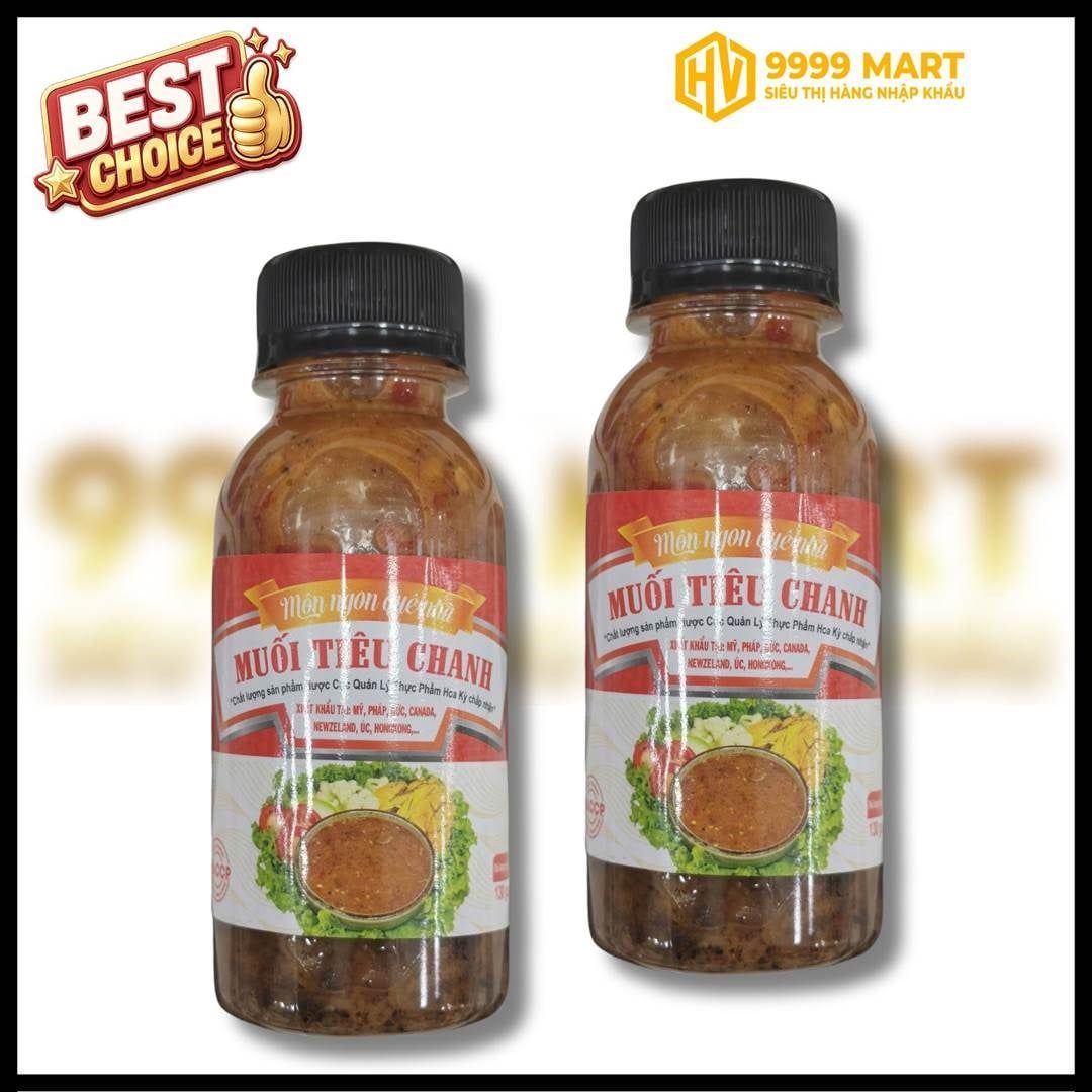  Sốt Muối Tiêu Chanh 130g 