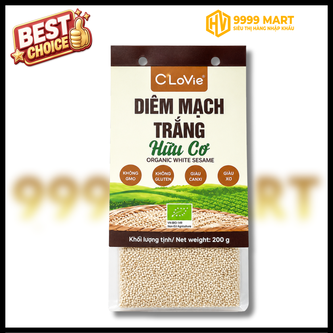  Diêm Mạch Trắng Hữu Cơ C'LaVie 200g - Việt Nam 