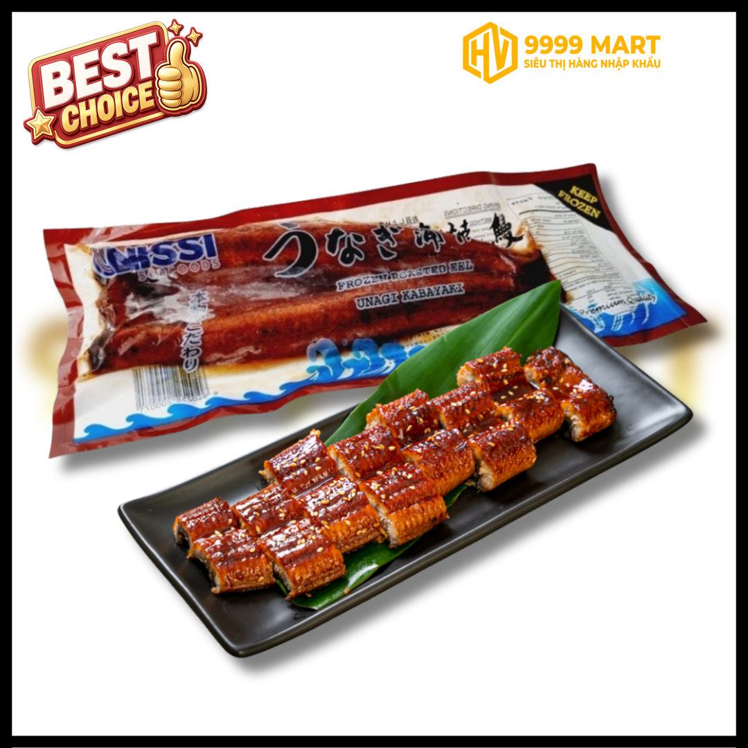  Lươn Nhật Đông Lạnh (Bao Vàng) Nissi - Frozen Roasted 200g 