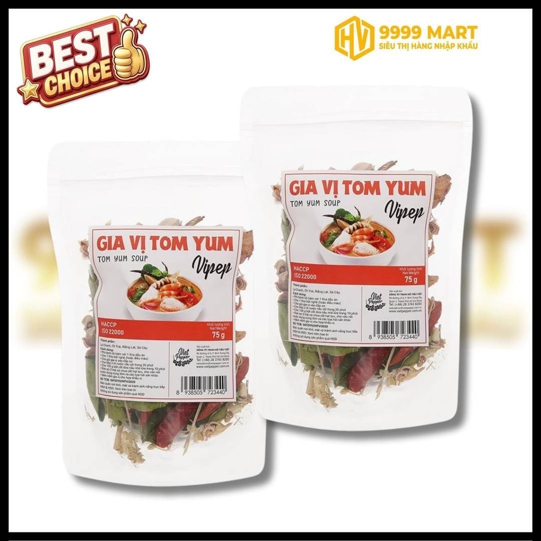  Gia Vị Tomyum Vipep Gói 75g (0226) 