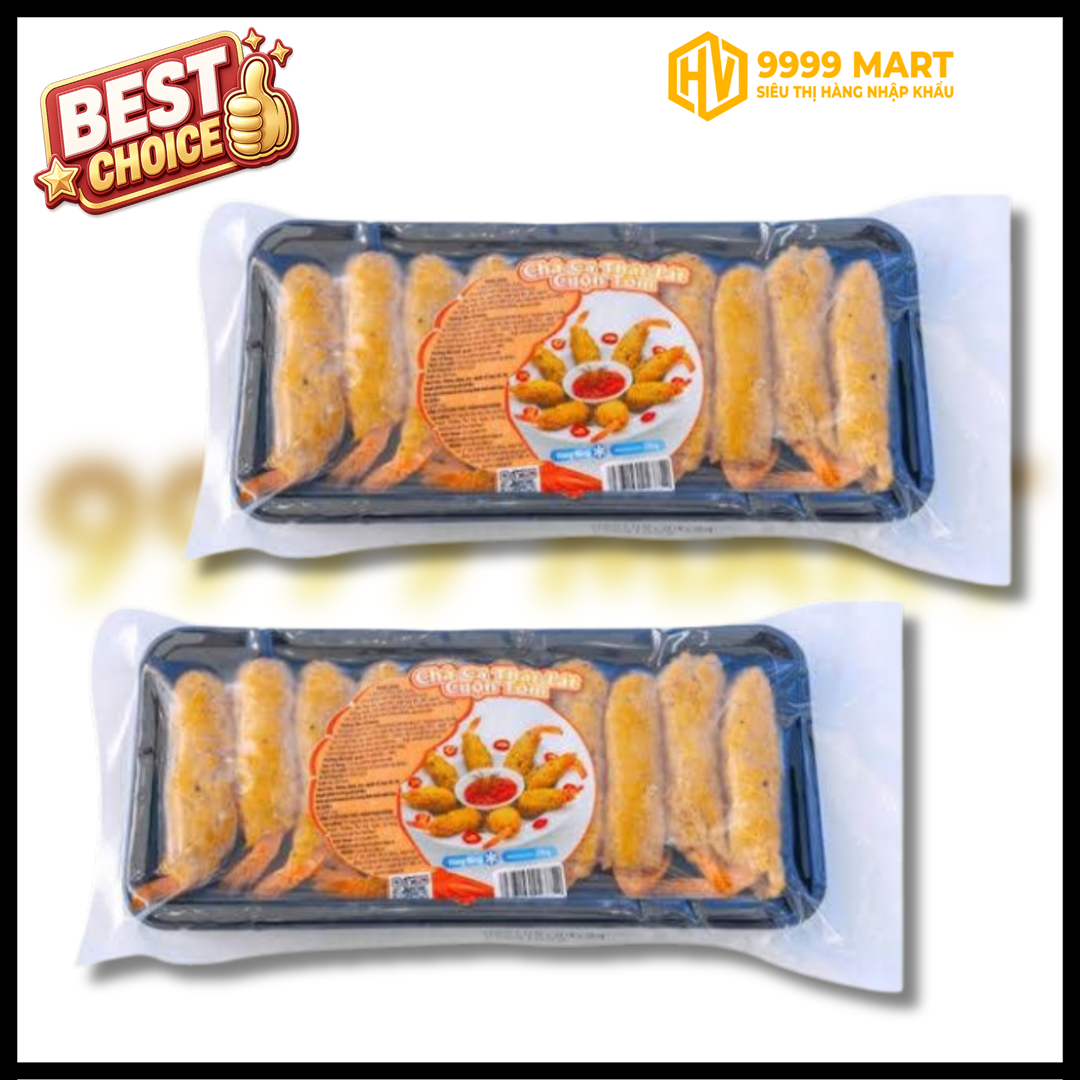  Chả Cá Thát Lát Cuộn Tôm Gói 250g 