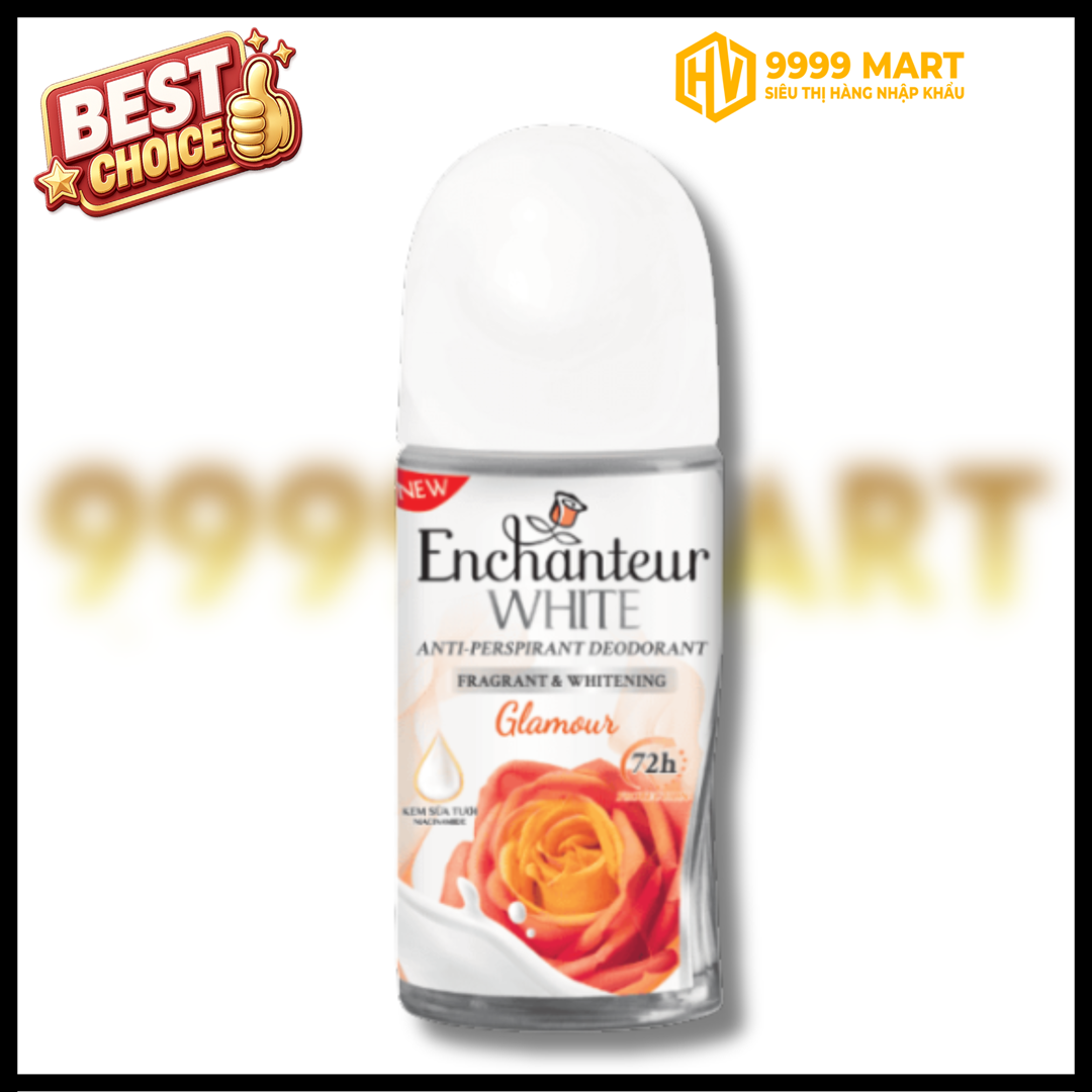  Enchanteur Lăn Khử Mùi Trắng Da Glamour 50ml 