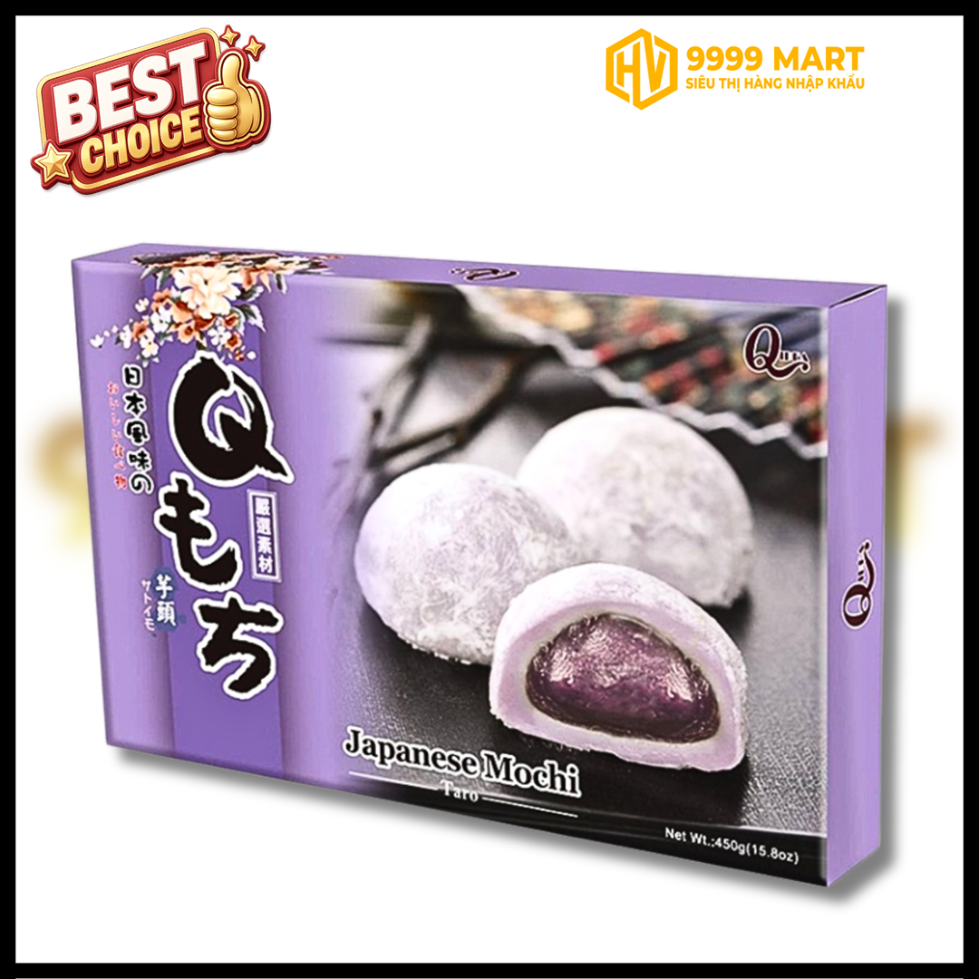  Bánh Mochi Qidea Vị Khoai Môn 210g (Đài Loan) 