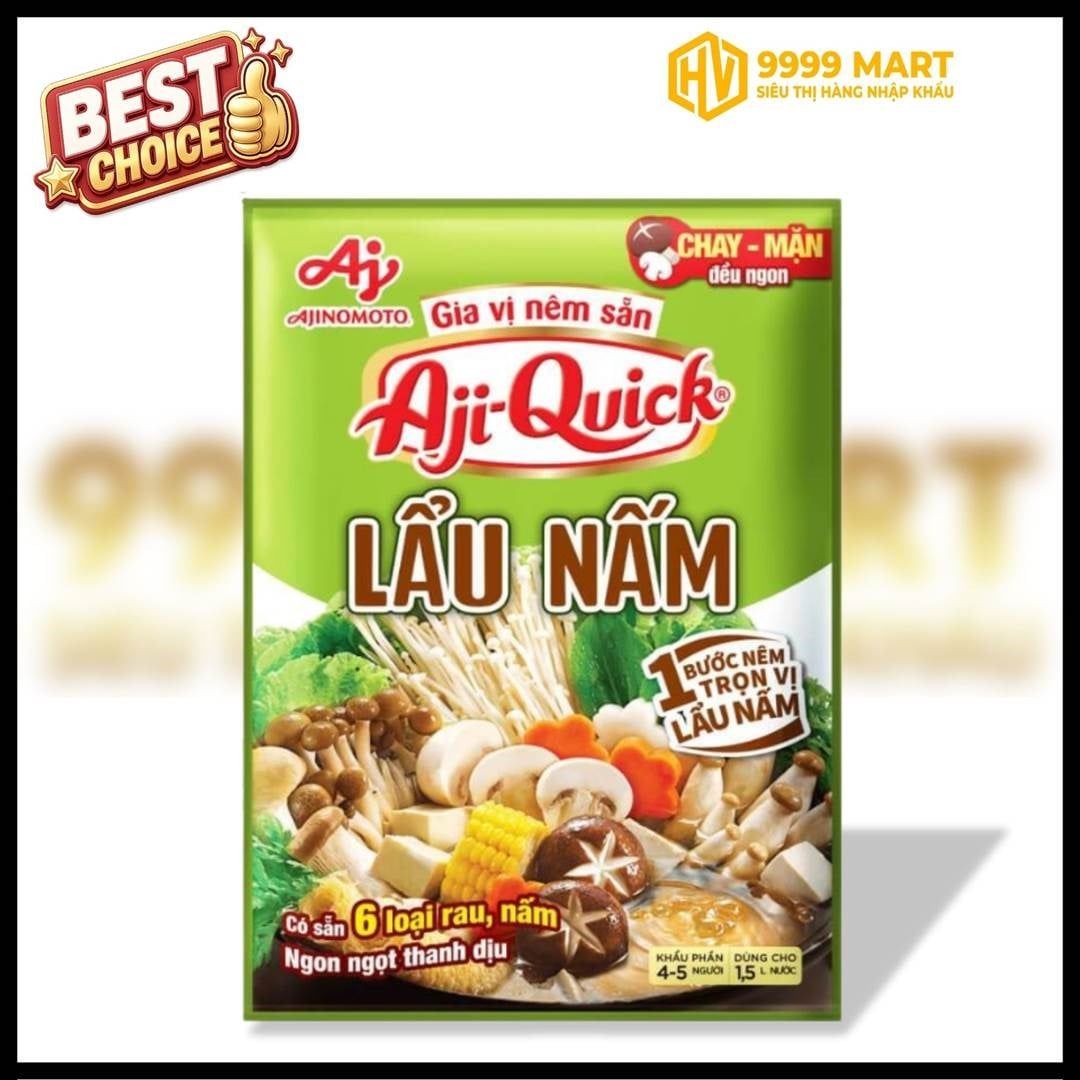  Gia Vị Lẩu Nấm Aji-quick 44g 