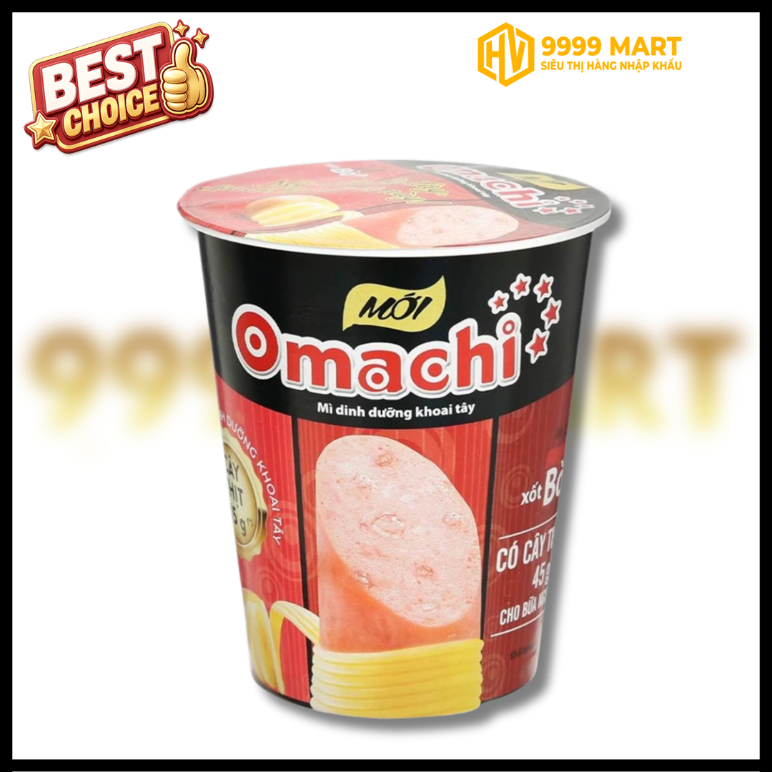  Mì Khoai Tây Omachi Xốt Bò Hầm 113g 