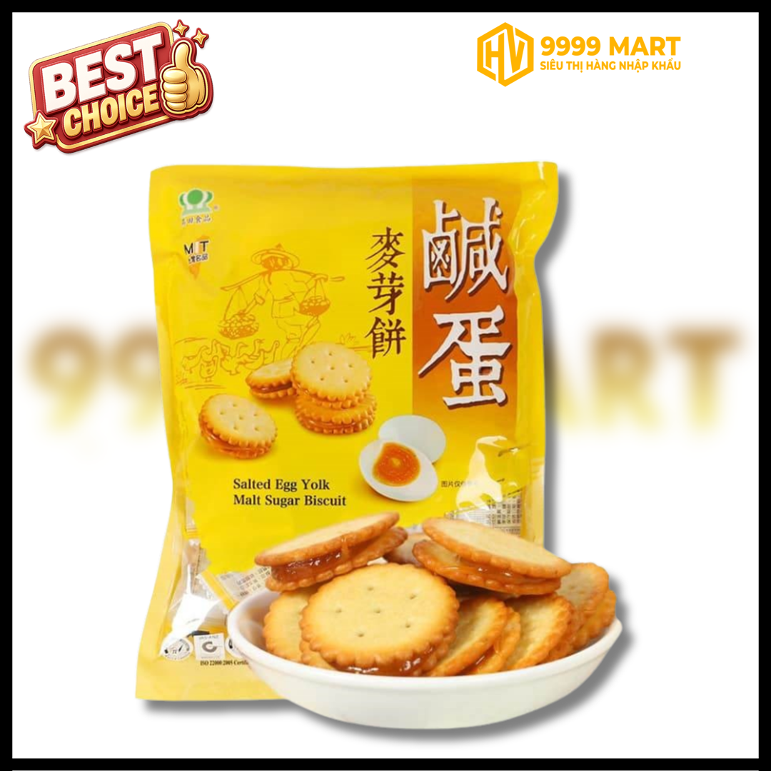  Bánh Quy Trứng Muối Đài Loan 180gr 