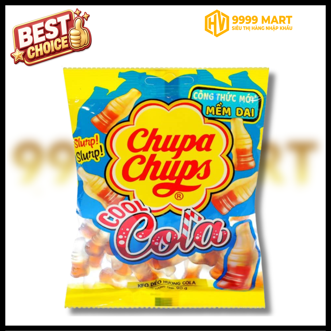  Kẹo Dẻo Chupa Chups Cool Cola 24g 