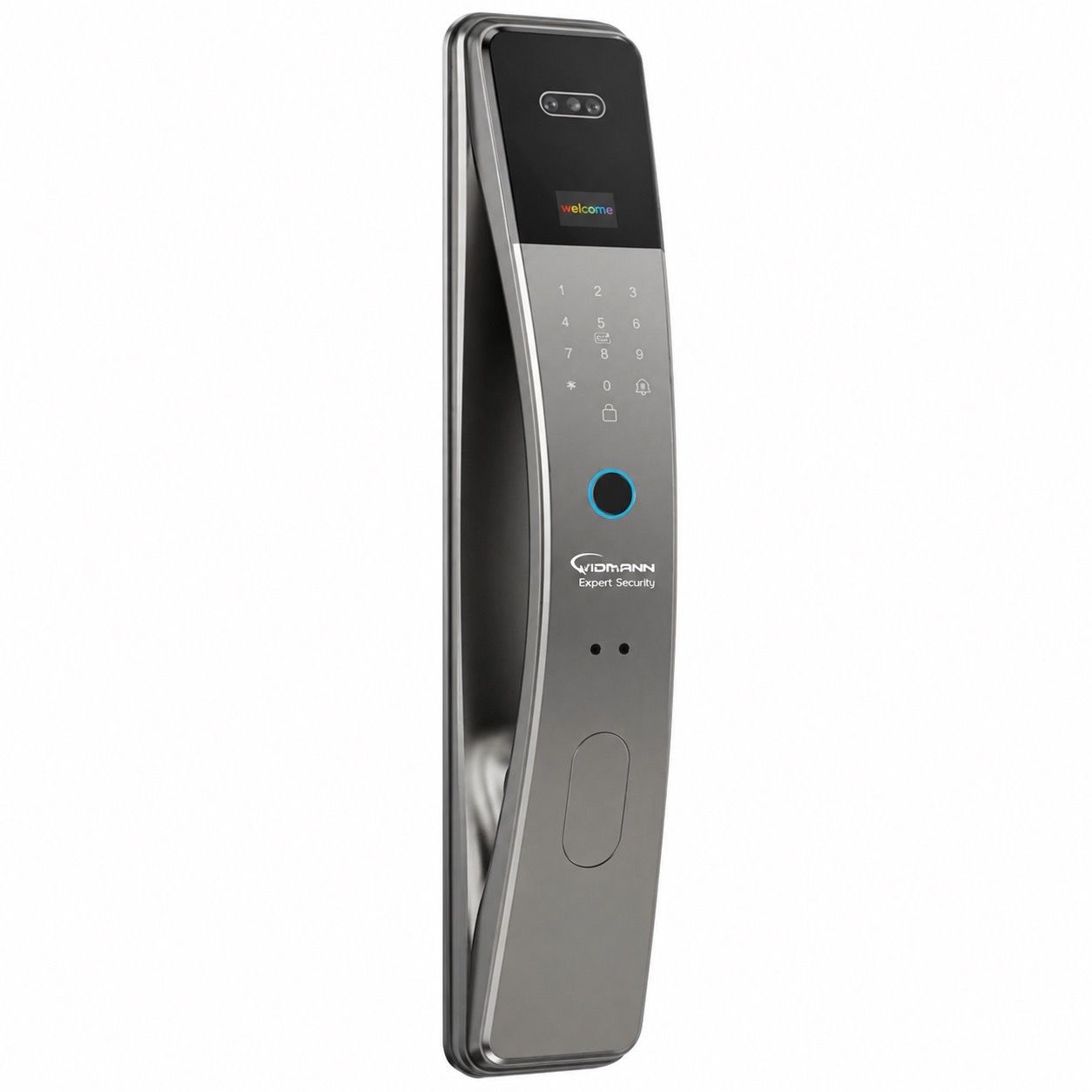  Khóa điện tử WIDMANN P82 [FaceID - Vân tay - Thẻ từ - Mã Số - Wifi] 