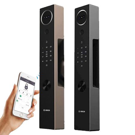  Khóa điện tử BOSCH Fu30 [FaceID - Cam - Vân Tay - Thẻ từ - Mã Số - APP] 