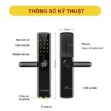  Khóa điện tử WIDMANN F21 [Vân tay - Thẻ từ - Mã Số - APP] 