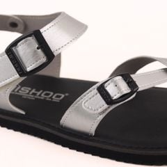 Dép Sandal Daily Trek sandal (sandal đi bộ đường dài) Nam xỏ ngón Bạc lót da premium Felix HISHOO P118
