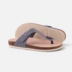 Dép đế trấu birken xỏ ngón premium HISHOO B116