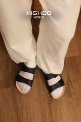Dép đế trấu birken 2 khoá premium HISHOO B093