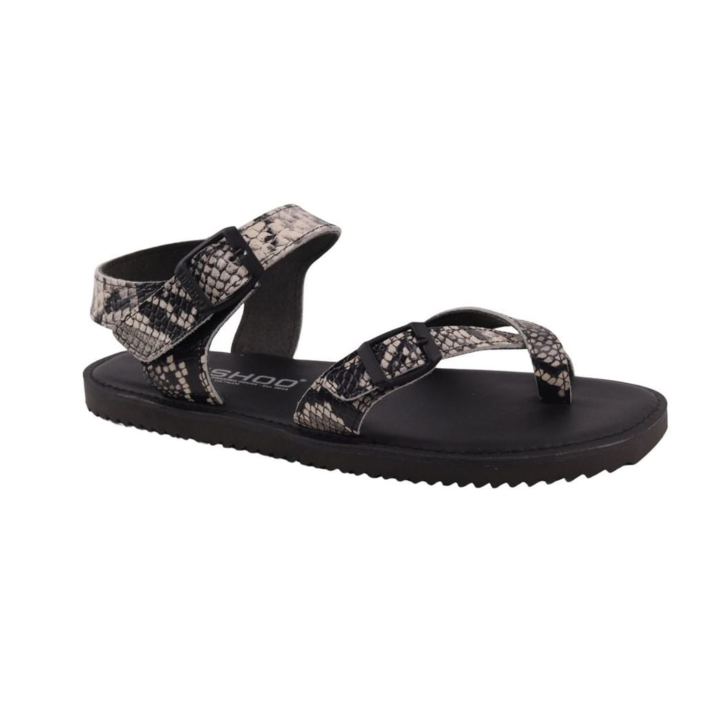 Dép Sandal Daily Trek sandal (sandal đi bộ đường dài) Nam xỏ ngón lót da rắn premium Felix HISHOO P118