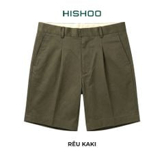 Quần short nam kaki Formax HISHOO Thoáng mát giữ form mặc đi chơi đi làm Q2T001