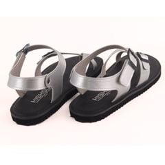Dép Sandal Daily Trek sandal (sandal đi bộ đường dài) Nam xỏ ngón Bạc lót da premium Felix HISHOO P118