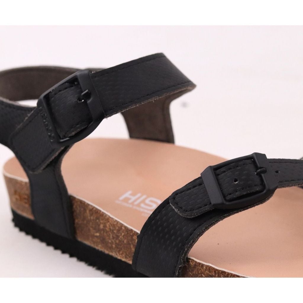 Dép đế trấu sandal birken xỏ ngón Crosshatch Premium HISHOO B118