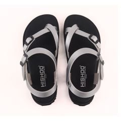 Dép Sandal Daily Trek sandal (sandal đi bộ đường dài) Nam xỏ ngón Bạc lót da premium Felix HISHOO P118