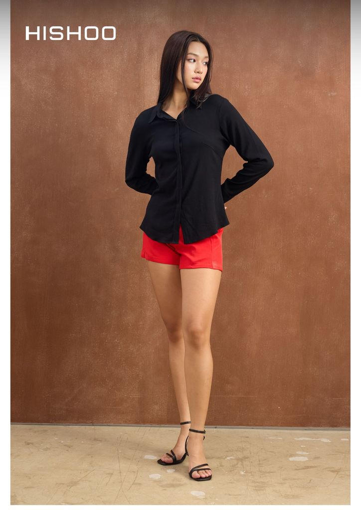 Giày Cao Gót Sandal Quai Mảnh Gót Nhọn 7cm Hishoo S126