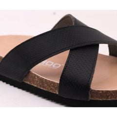 Dép đế trấu birken quai chéo Crosshatch Premium HISHOO B096