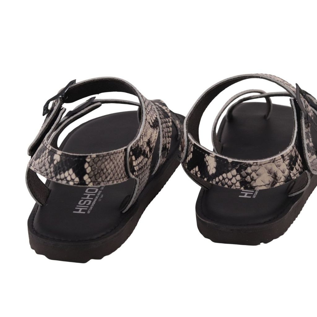 Dép Sandal Daily Trek sandal (sandal đi bộ đường dài) Nam xỏ ngón lót da rắn premium Felix HISHOO P118